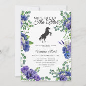 アネモネ | ダービー | ブライダルシャワーへの招待 招待状 (正面)