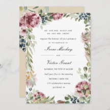 アネモネ ブラッシュ | ピンク フォーマル ボタニカル ウェディング