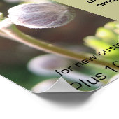 アネモネ レイキ ゼン 料金表 ポスター (角)