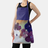 アネモンカラフル春の花エプロン エプロン (インサイチュ)