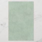 アネモンスセージ&ダスティユーカリ結婚のメニュー (裏面)