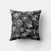 アネモンスパターエレガントンフローラデザイン クッション (裏面)