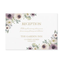 アネモンブーケ披露宴カード