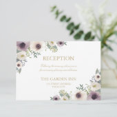 アネモンブーケ披露宴カード エンクロージャーカード (スタンド正面)