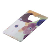 アネモン春の花ボトルオープナー クレジットカード栓抜き (裏面アングル)