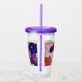 アネモン春の花 アクリルタンブラー (右)