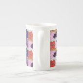 アネモン春の花 ボーンチャイナマグカップ (裏面)