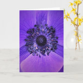 アネモン、カード カード (黄色い花)