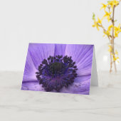 アネモン、カード カード (黄色い花)