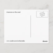 アネモン ポストカード (裏面)