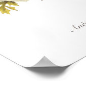 アネモーネとラヌンキュラス ポスター (角)