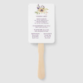 アネモーンガーデンフローラモダンボー結婚ホの儀式 ハンドファン (裏面)