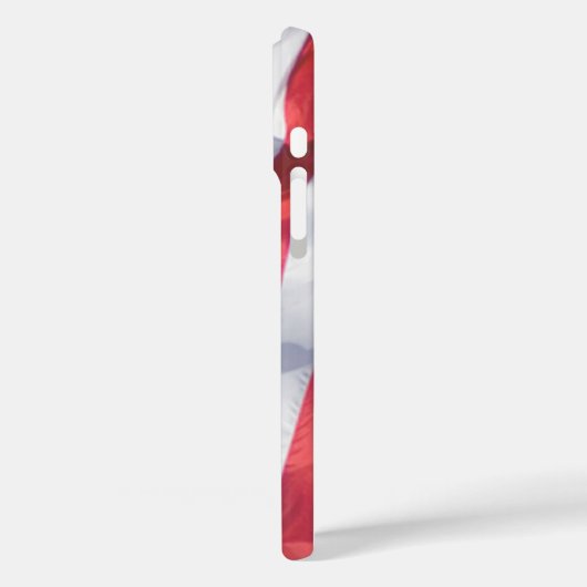 アネリカ感動的国旗の背景の引用文 Case-Mate iPhoneケース (裏面 / 左)