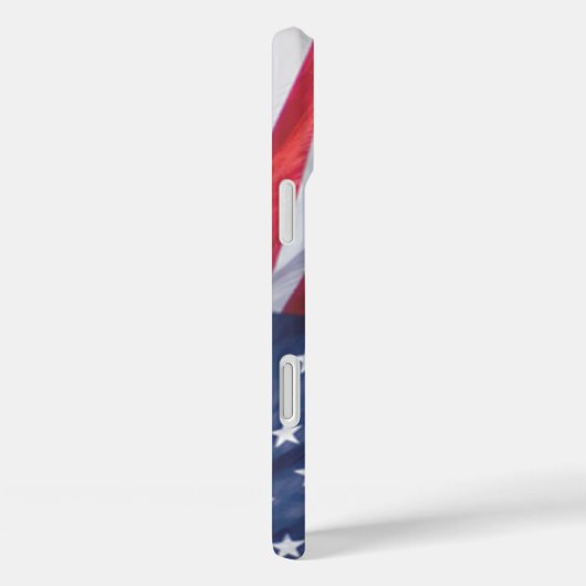 アネリカ感動的国旗の背景の引用文 Case-Mate iPhoneケース (裏面 / 右)