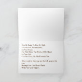 アノイント用祈りの言葉予言カード カード (内部)