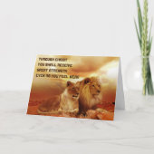 アノイント用祈りの言葉予言カード カード (正面)