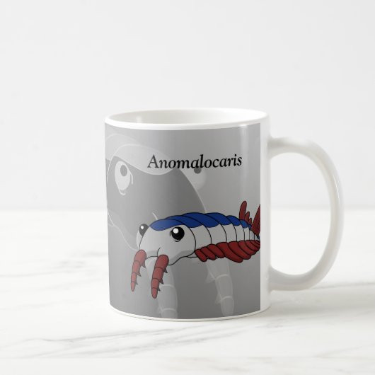 アノマロカリス – 先史時代の動物 コーヒーマグカップ (右)