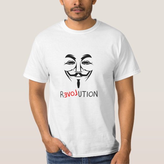 アノン革命 Tシャツ (正面)