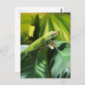 アノール・リザード ポストカード (正面/裏面)