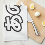 アノ… (日本のうーん…私は考えるの) キッチンタオル (四つ折り)