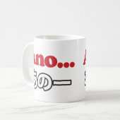 アノ… (日本のうーん…私は考えるの) コーヒーマグカップ (正面左)