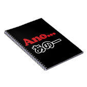 アノ… (日本のうーん…私は考えるの) ノートブック (右側)