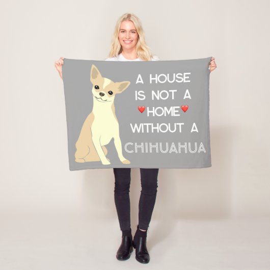 アハウスノアホームチワフアドッグ フリースブランケット (インサイチュ)