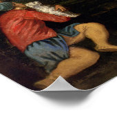 アハスエルスの前のエステル, 1548 ポスター (角)