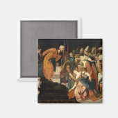 アハスエルスの前のエステル， 1548 マグネット (正面/裏面)