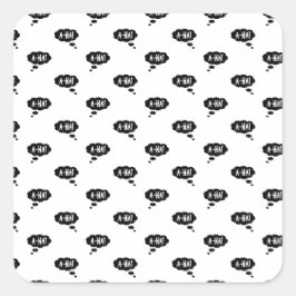 アハハ！ユーレカモーメント スクエアシール