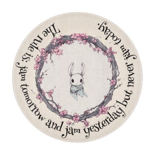 アハレの春さくらんぼの花 カッティングボード (正面)