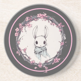 アハレの春、さくらんぼの花、砂岩コースター コースター