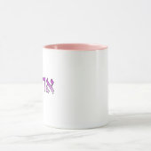 アハヴァ、ヘブライ語で愛 マグカップ (中央)