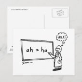 アハ！ポストカード ポストカード (正面/裏面)