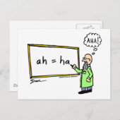 アハ！漫画はがき ポストカード (正面/裏面)