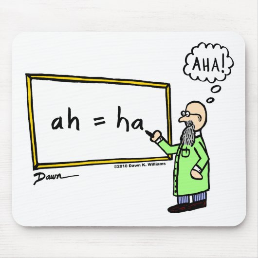アハ!漫画マウスパッド マウスパッド (正面)