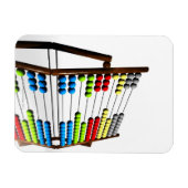 アバカス、コンピューターのアートワーク。 マグネット (横)