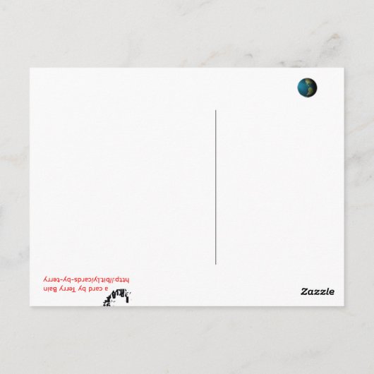 アバカス ポストカード (裏面)