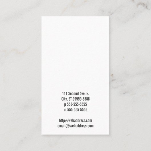 アバカス 名刺 (裏面)