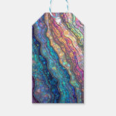 アバカラフルロンドリップルギフトラベル ギフトタグ (正面)