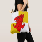 アバカルポスペースバッジ王国 トートバッグ (クローズアップ)