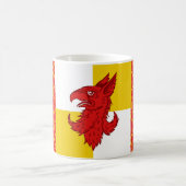 アバカルポピュレースバッジコーヒーマグ コーヒーマグカップ (中央)