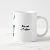 アバクロムビークランバッジ&タータンチェックマップ ジャンボコーヒーマグカップ (右)