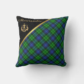 アバクロンビータータンチェック装飾用クッション クッション (裏面)