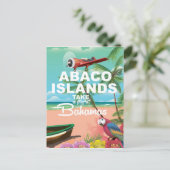アバコ諸島バケーションポスター ポストカード (スタンド正面)