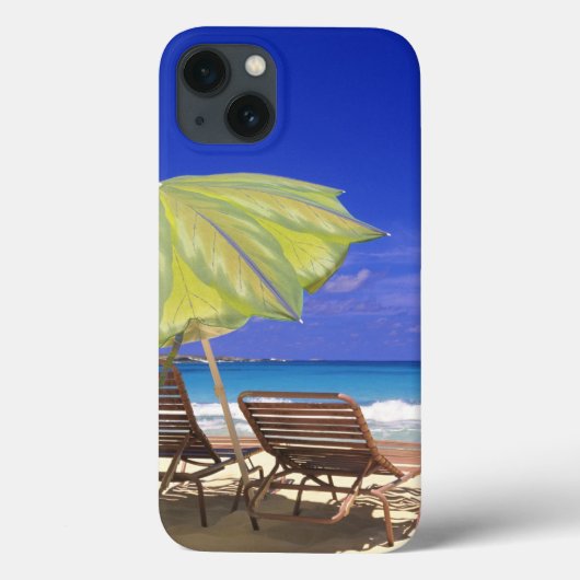 アバコ諸島 バハマ ビーチパラソル Case-Mate iPhoneケース (裏面)