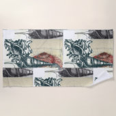 アバコ ビーチタオル (正面)