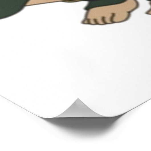 アバターと友人 ポスター (角)