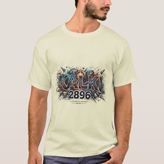アバターのアエギス | Kalki 2896 限定版 Tシャツ (正面)