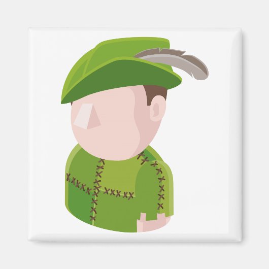 アバターの人アイコンを無効にする マグネット (正面)